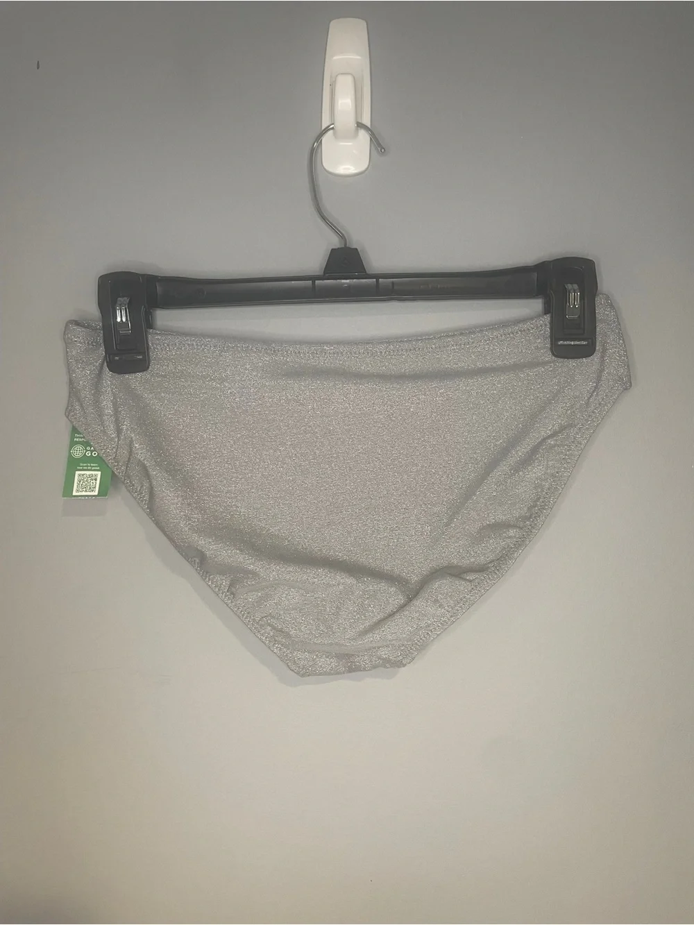 GAP Kids Bikini Swim Two-Piece Set Gray Sparkle Size XXL 14-16